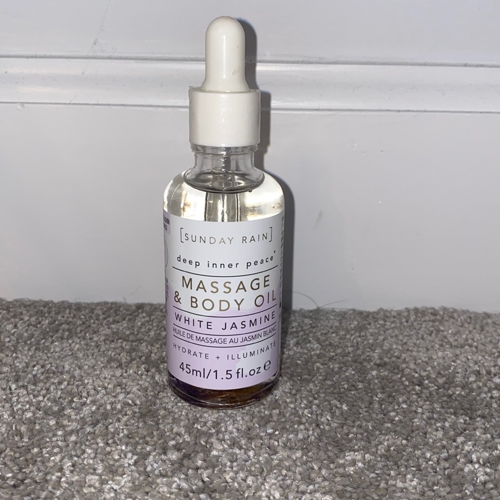 Sunday Rain: Deep Inner Peace Massage & Body Oil (SEALED/NEW)